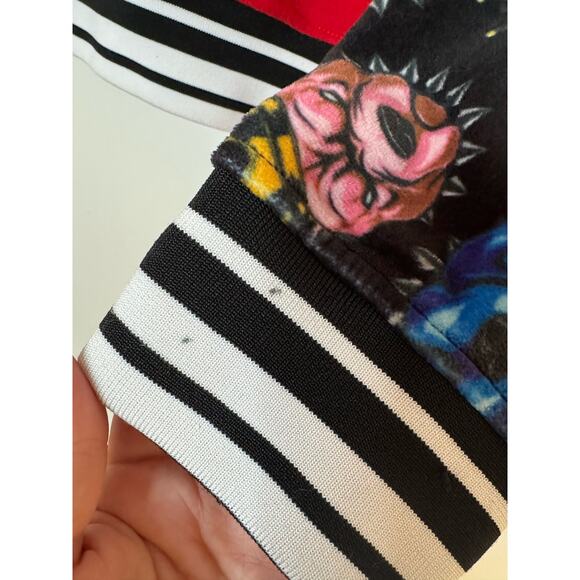 SWITCH Remarkable Mens 3XL Drip Too Hard Sweatshirt Sweatpants Set Red Pitbull - Picture 9 of 9